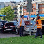 Fallece un hombre en un accidente múltiple en una gasolinera de León