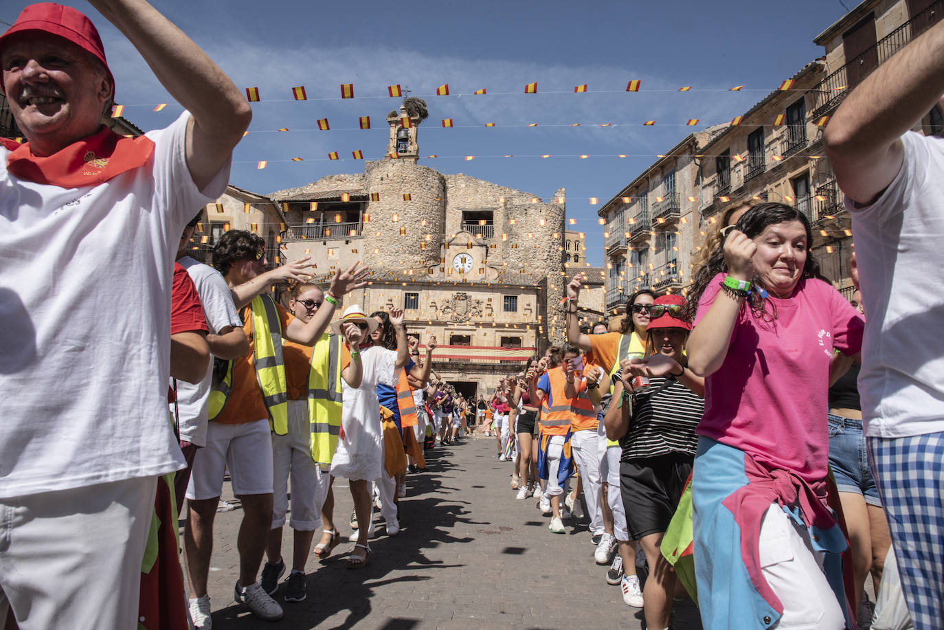 Inicio de las fiestas de Sepúlveda