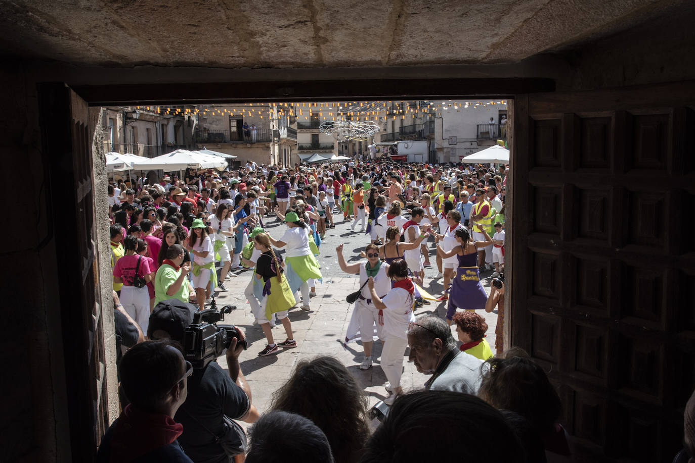 Inicio de las fiestas de Sepúlveda