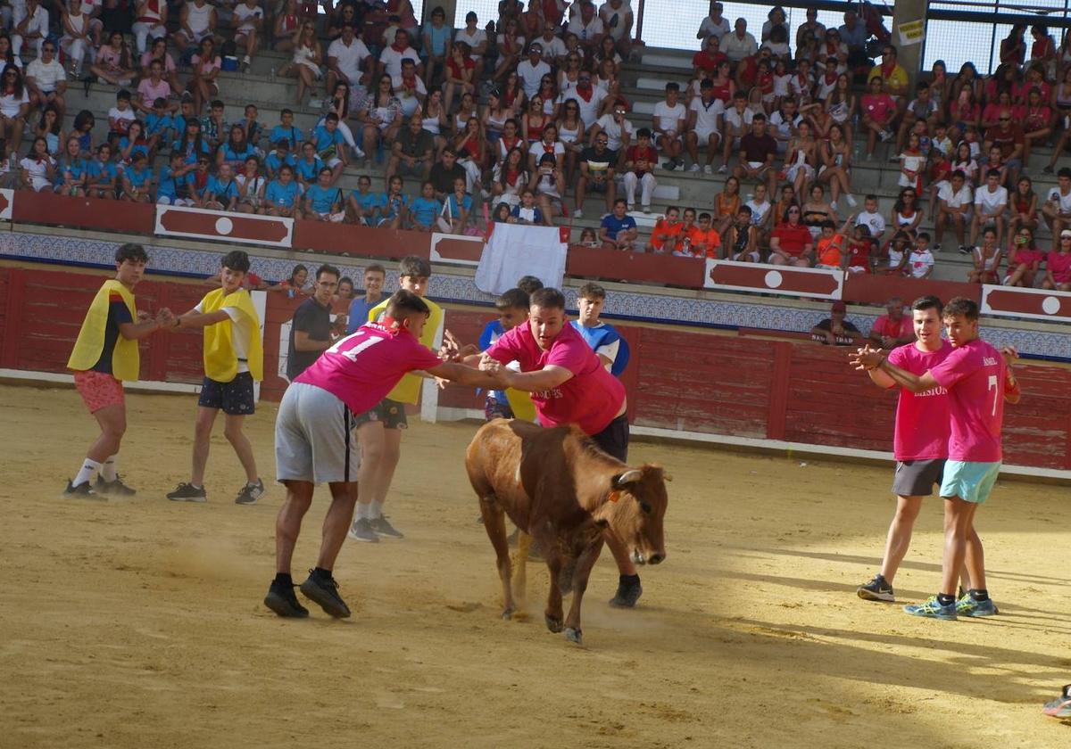 Peñistas participantes en el Gran Prix.