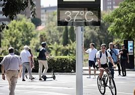 Altas temperaturas en las provincia de Valladolid.