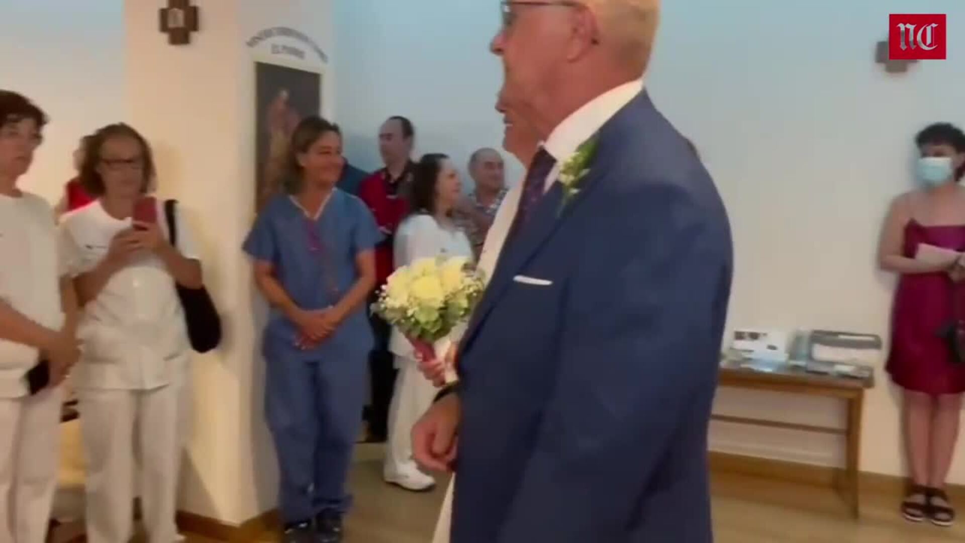 Boda en el hospital Río Hortega