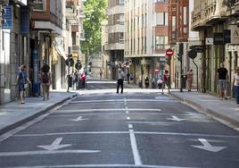 Cortes de tráfico por contaminación de ozono en Valladolid.