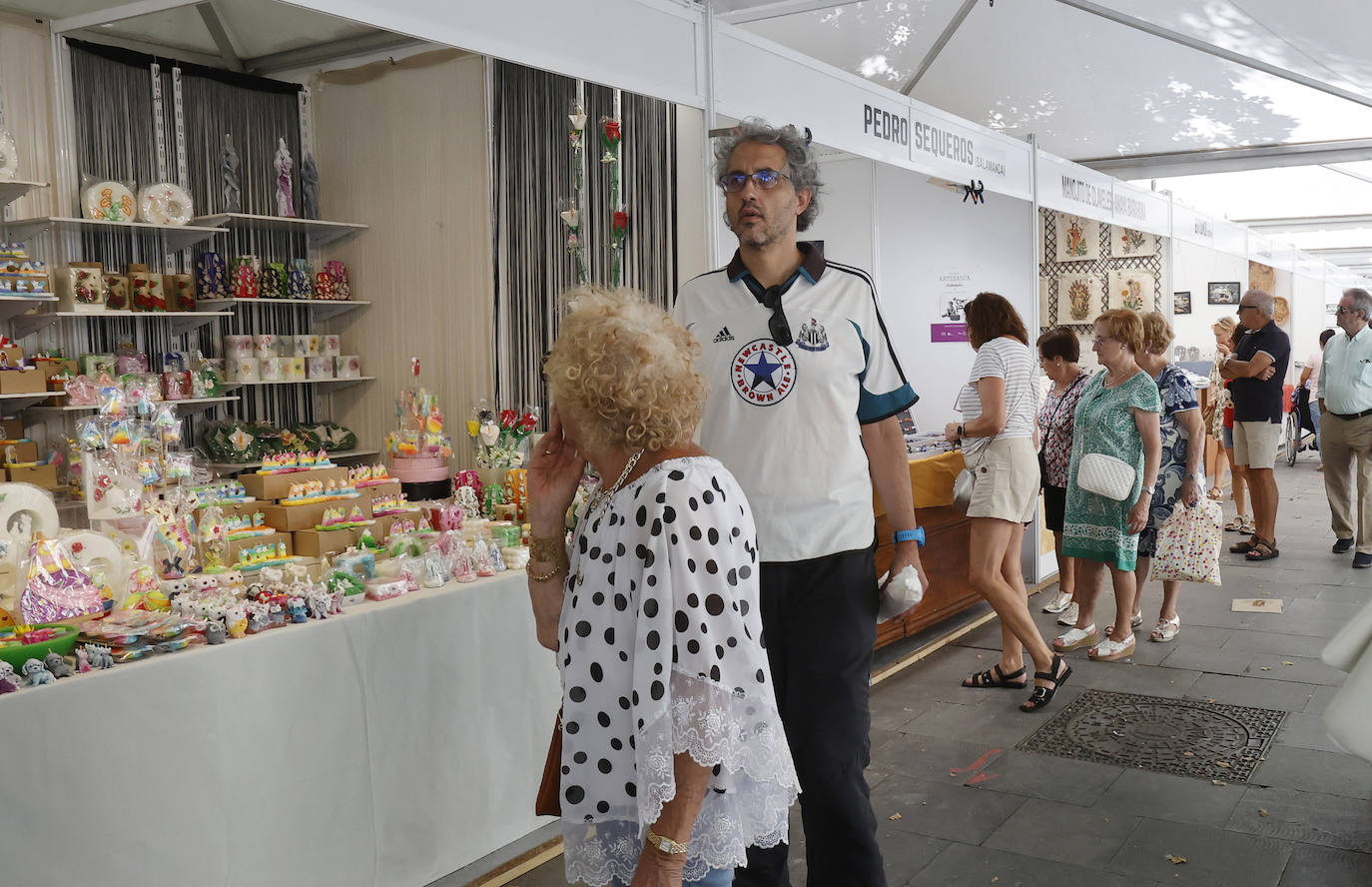 Libros y artesanía en el Parque del Salón