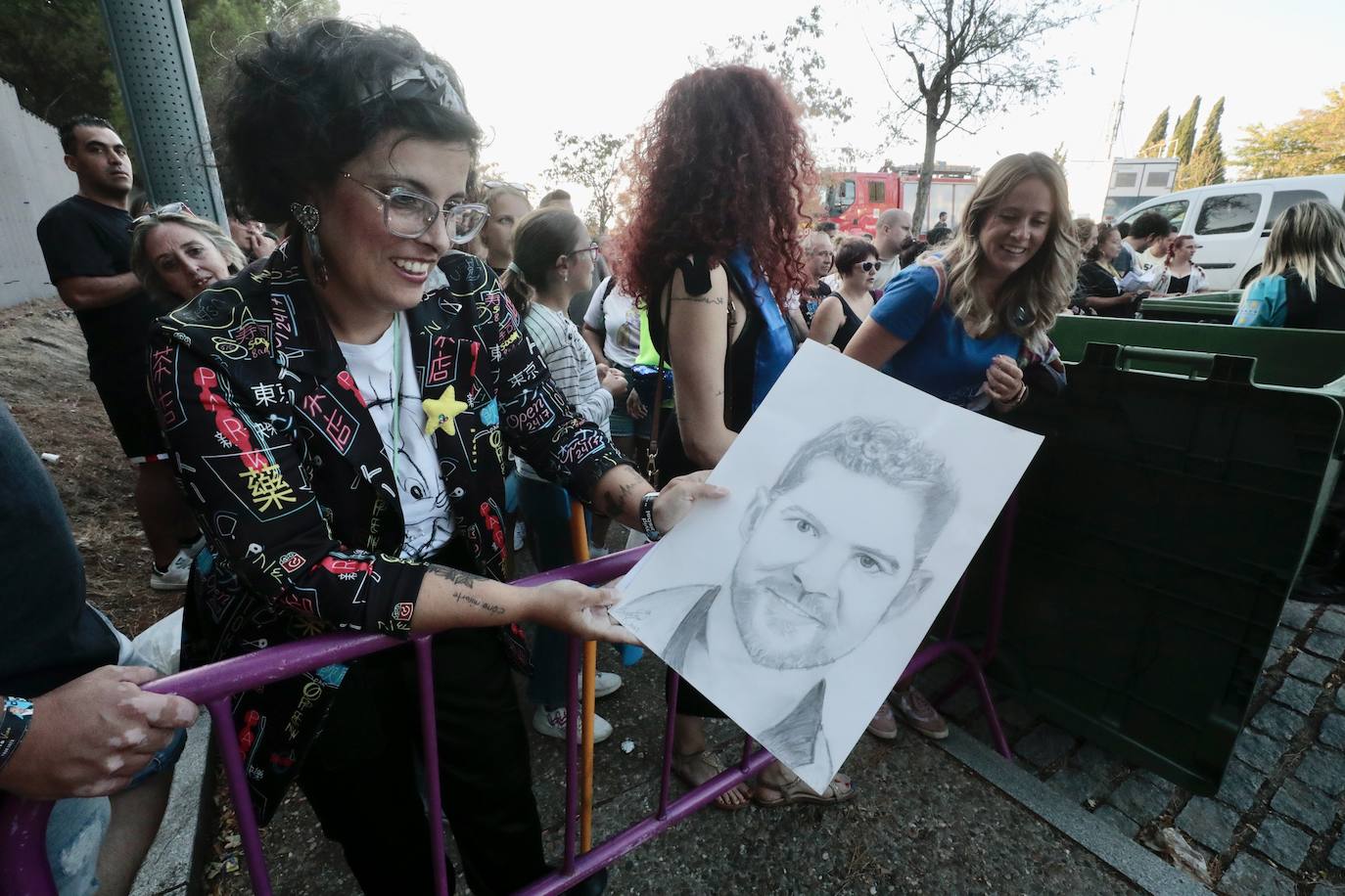 El concierto del cantante David Bisbal en Medina del Campo, en imágenes