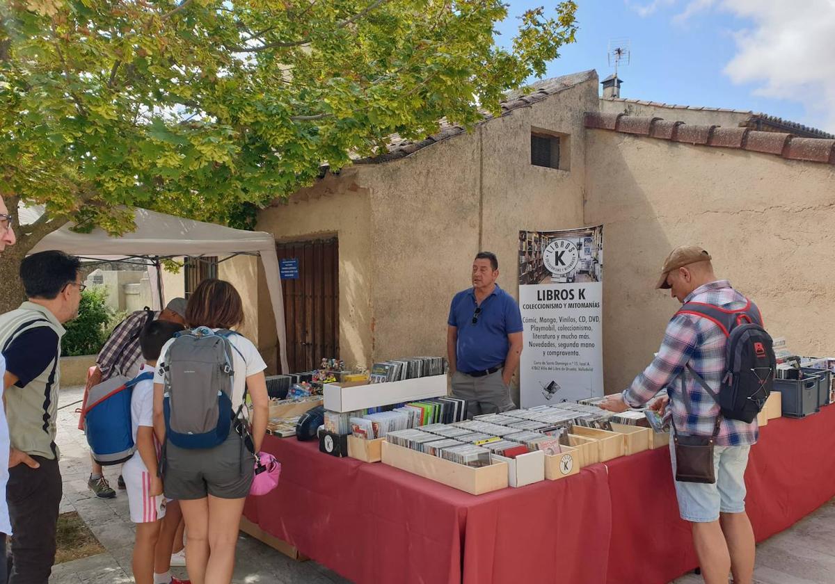 Uno de los puestos de la feria.