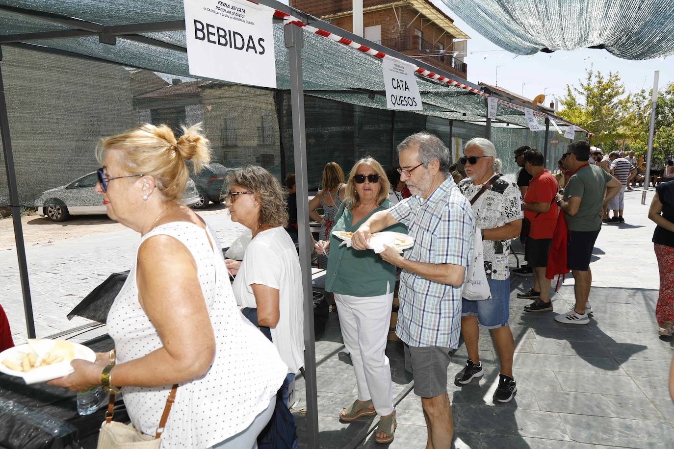 Exitosa cata de quesos en Sardón de Duero