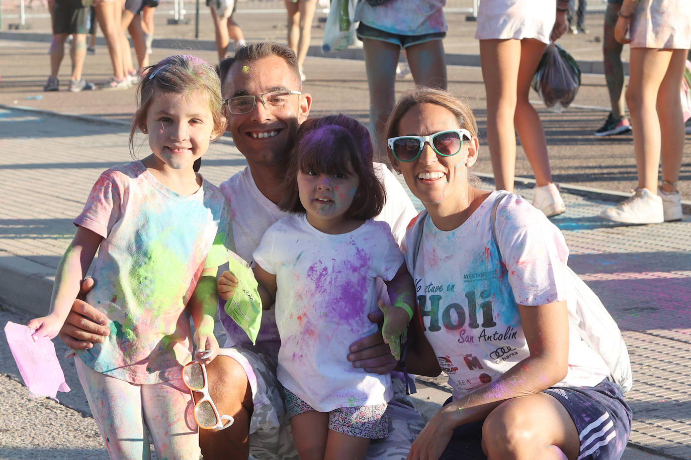 Palencia es de color &#039;holi run&#039;