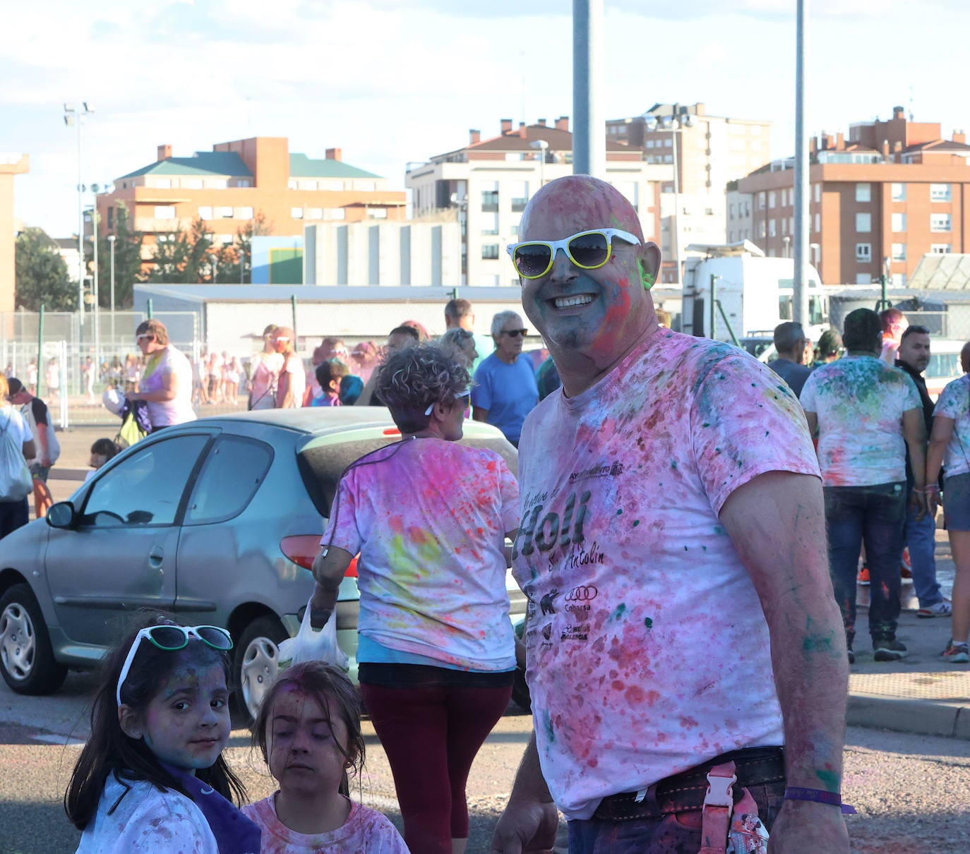 Palencia es de color &#039;holi run&#039;