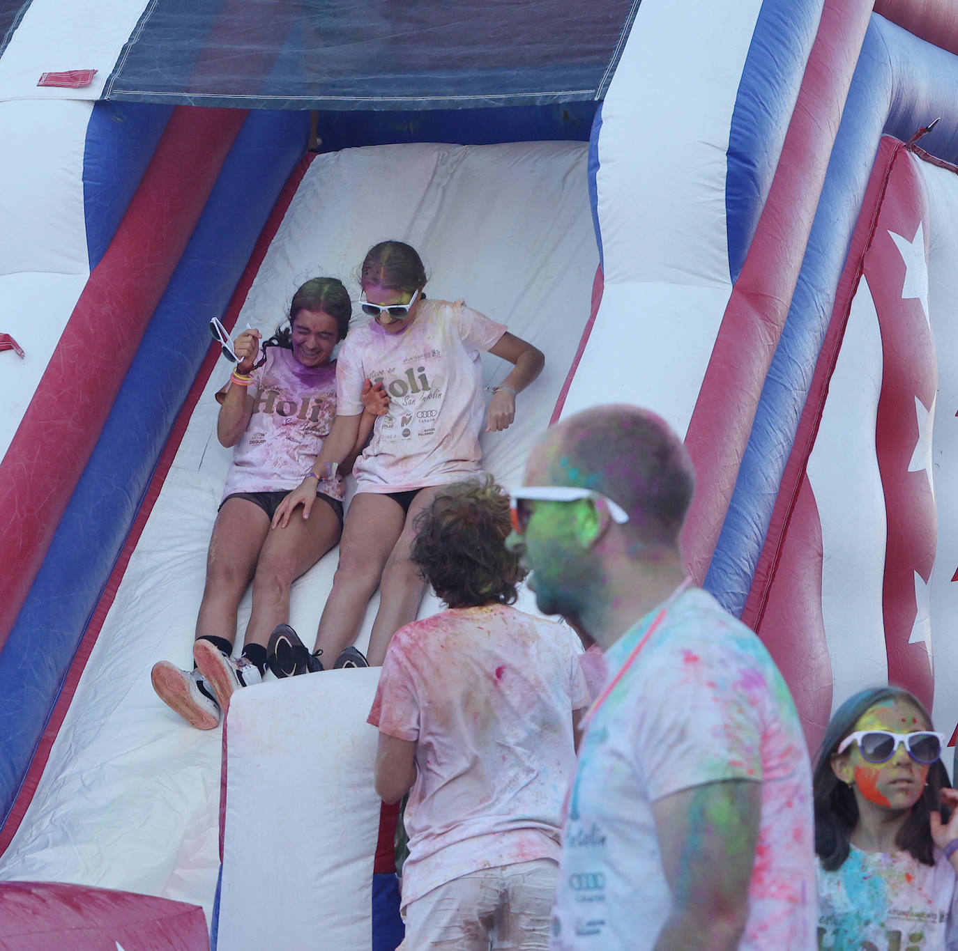 Palencia es de color &#039;holi run&#039;