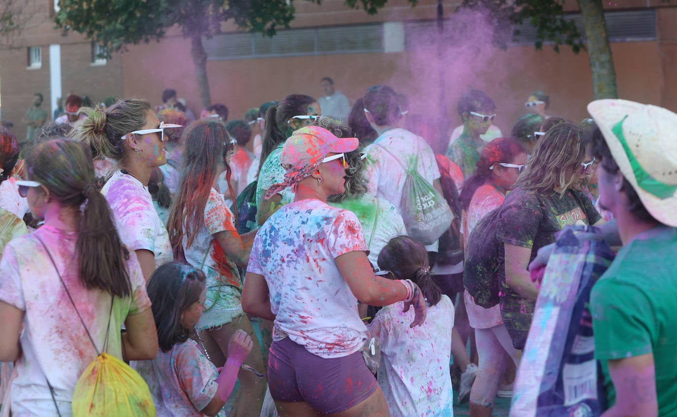 Palencia es de color &#039;holi run&#039;