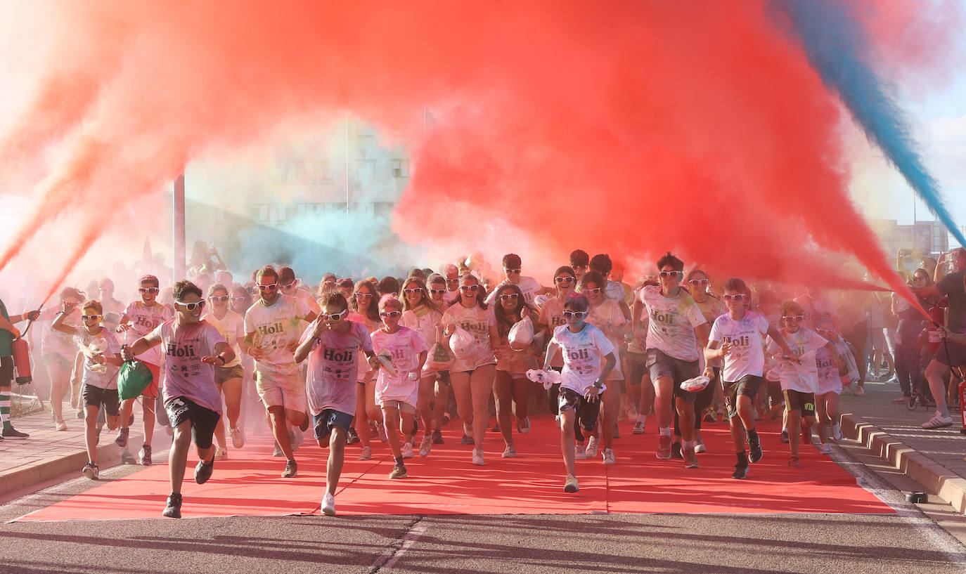 Palencia es de color &#039;holi run&#039;