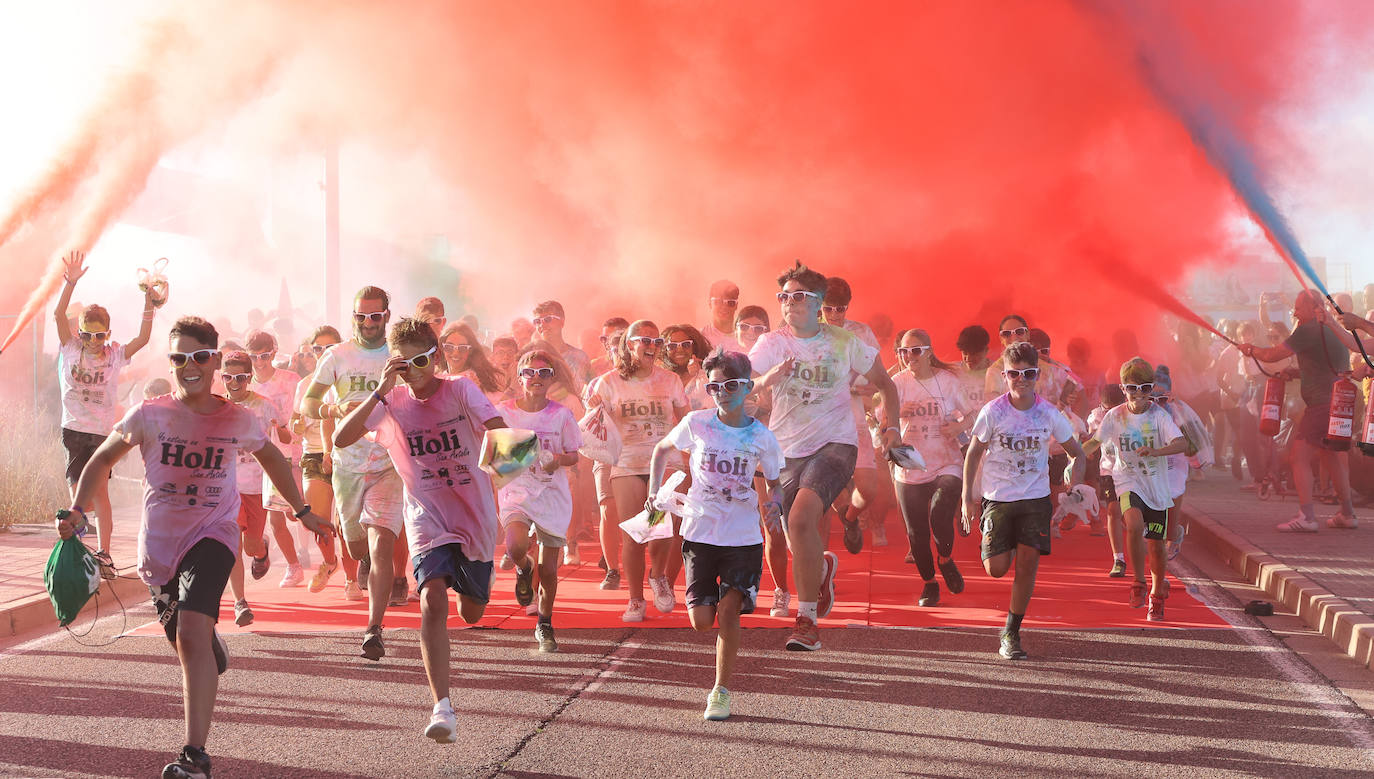 Palencia es de color &#039;holi run&#039;