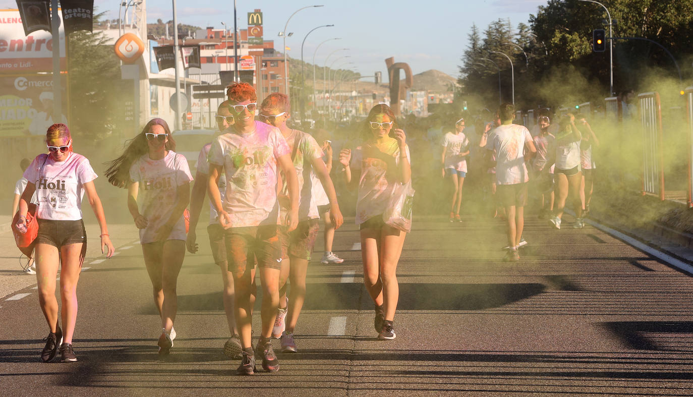 Palencia es de color &#039;holi run&#039;