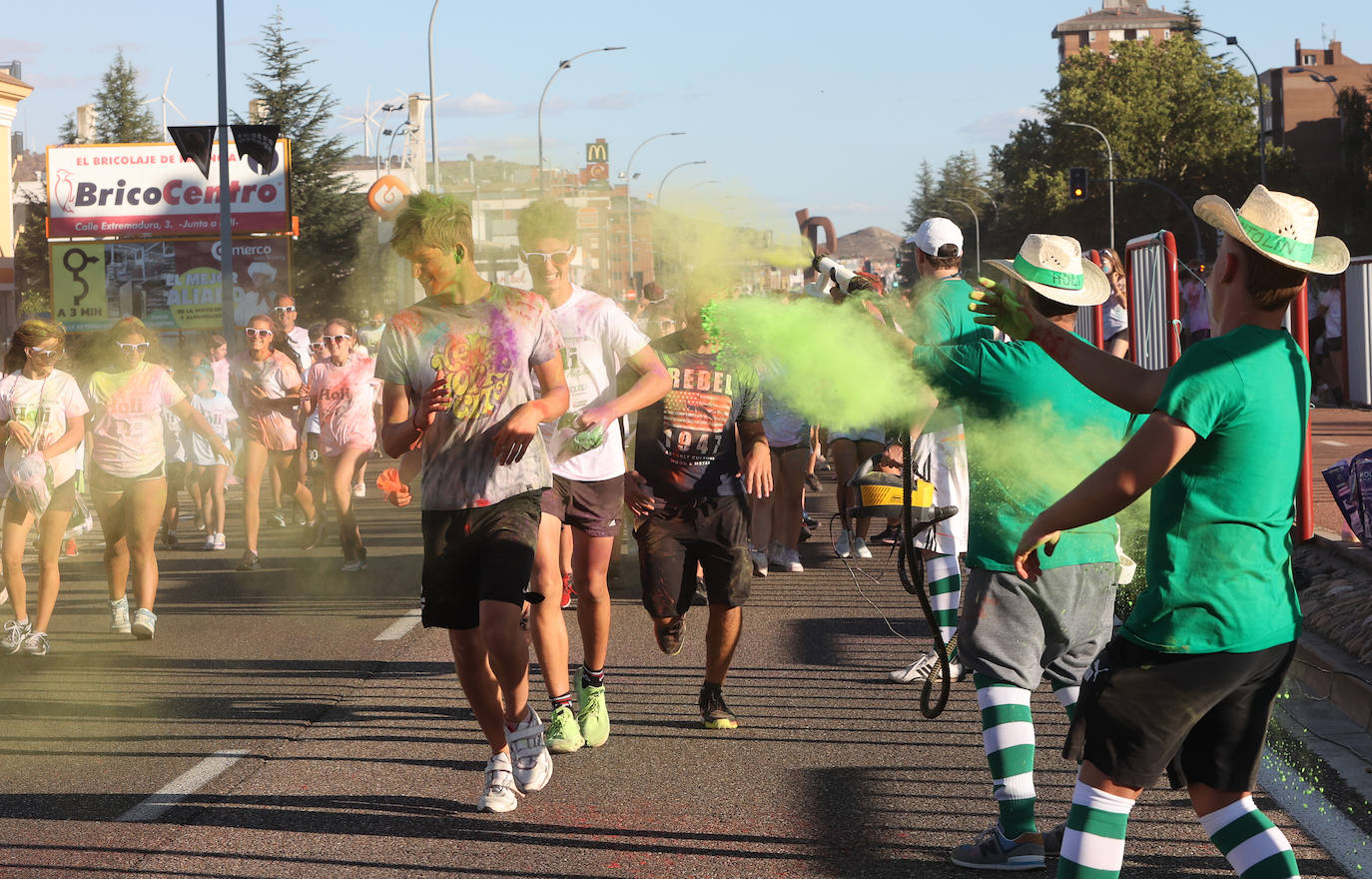 Palencia es de color &#039;holi run&#039;