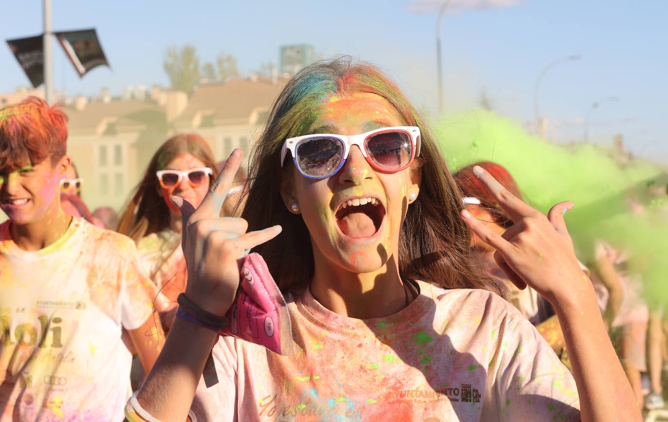 Palencia es de color &#039;holi run&#039;