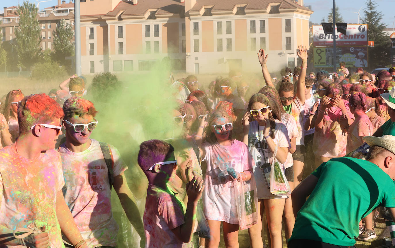 Palencia es de color &#039;holi run&#039;