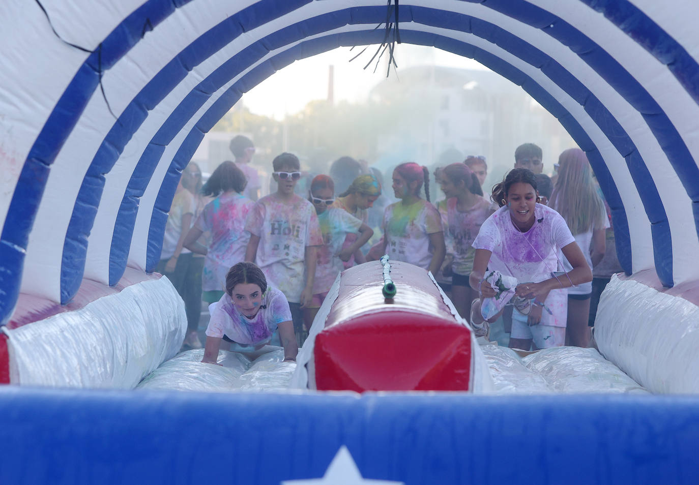 Palencia es de color &#039;holi run&#039;