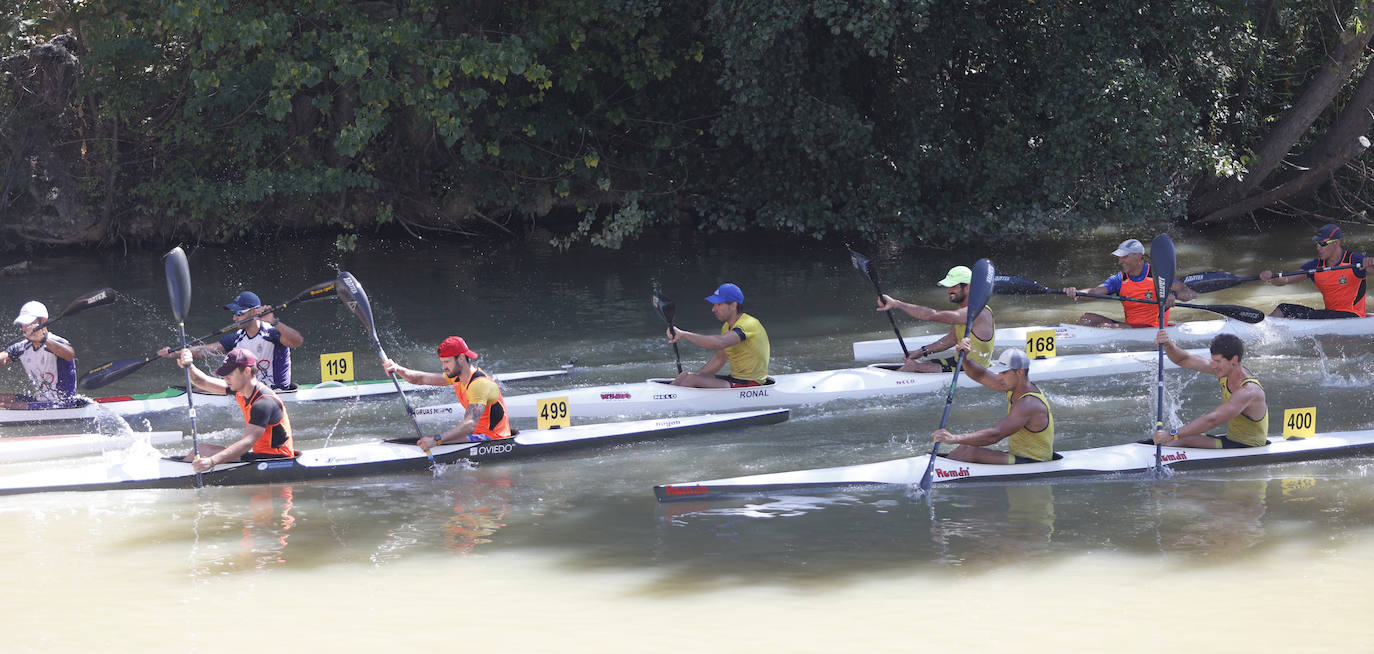 El ascenso y descenso del Carrión en piragua, en imágenes