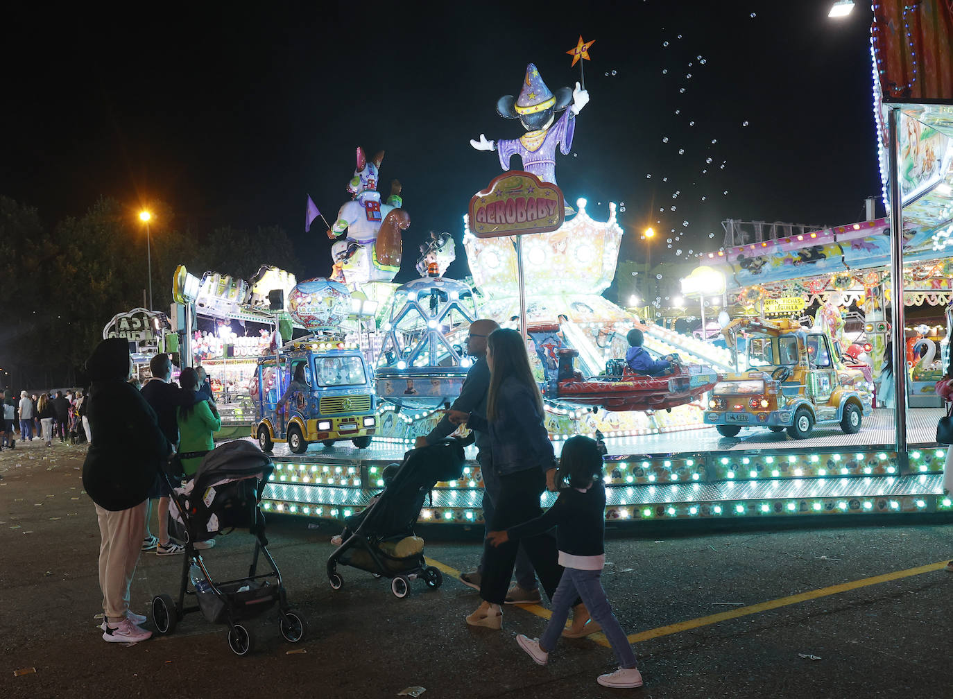 La diversión está asegurada en el Ferial