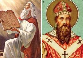 San Moisés Profeta y San Bonifacio I papa.