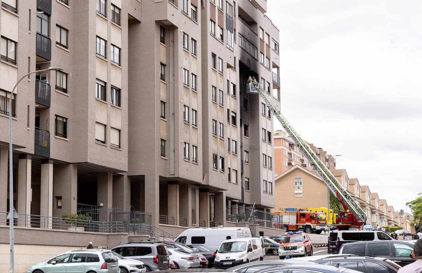 La explosión de gas en el barrio de Parquesol de Valladolid, en imágenes (II)