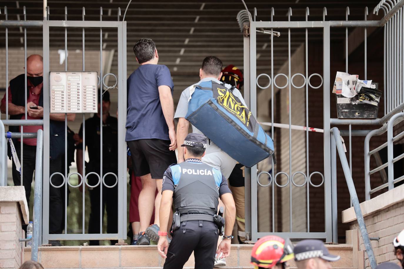 La explosión de gas en el barrio de Parquesol de Valladolid, en imágenes (III)