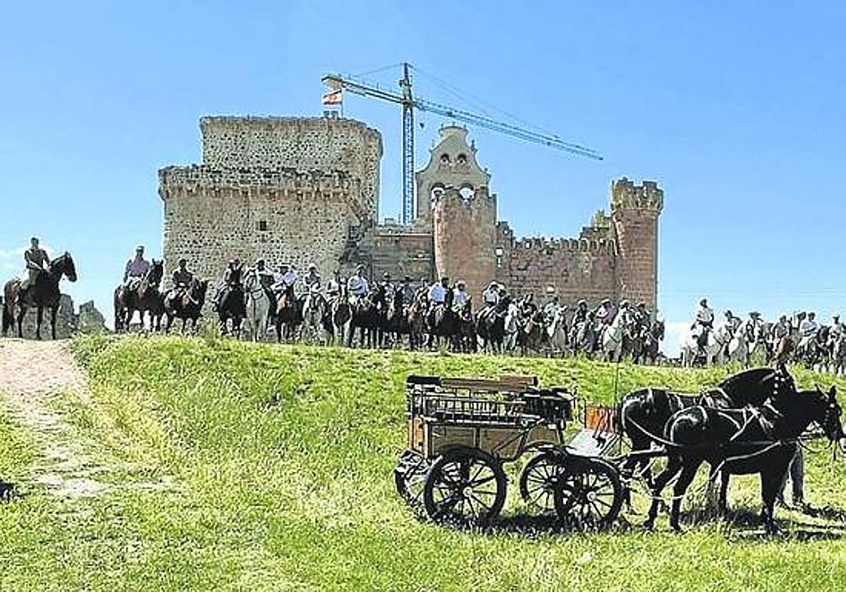 Encierro campestre en Turégano.