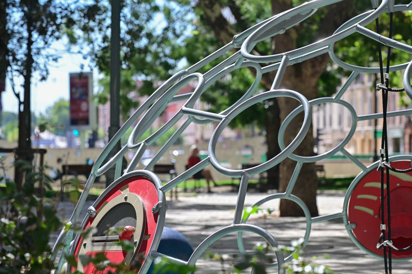 La plaza Circular, en imágenes