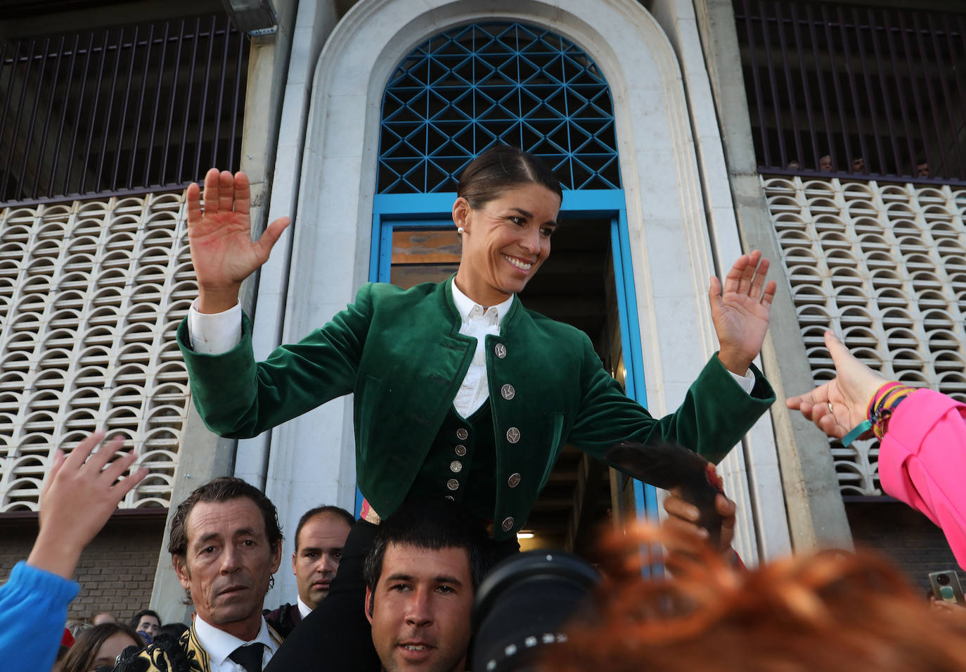 Corrida de rejones el día de San Antolín
