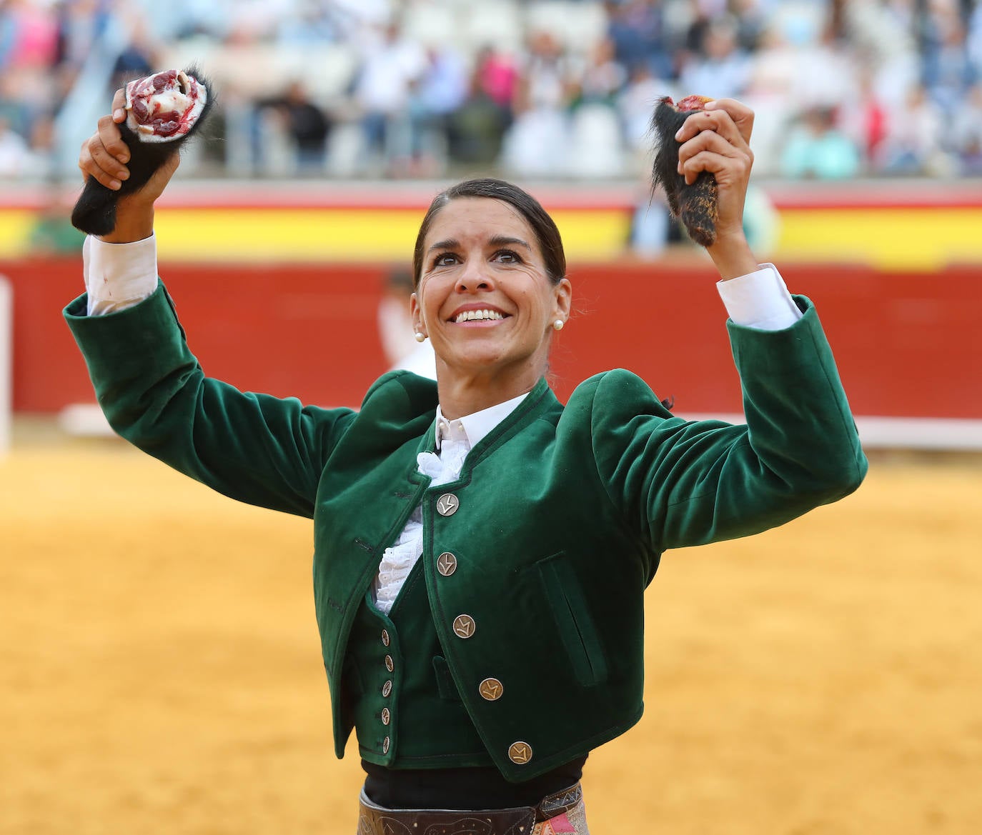 Corrida de rejones el día de San Antolín