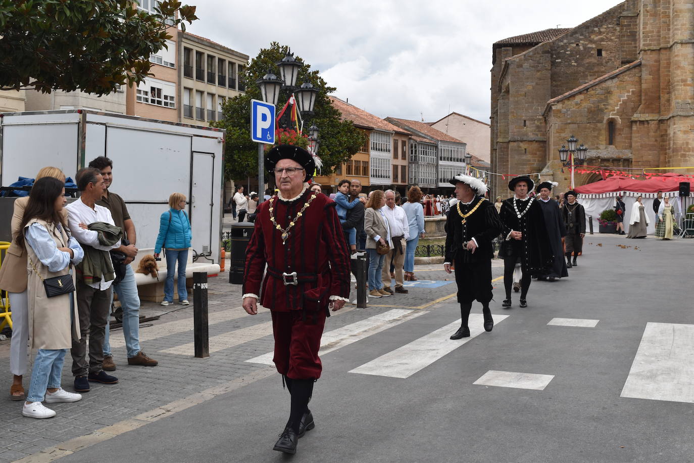 Visita de Carlos V a Aguilar