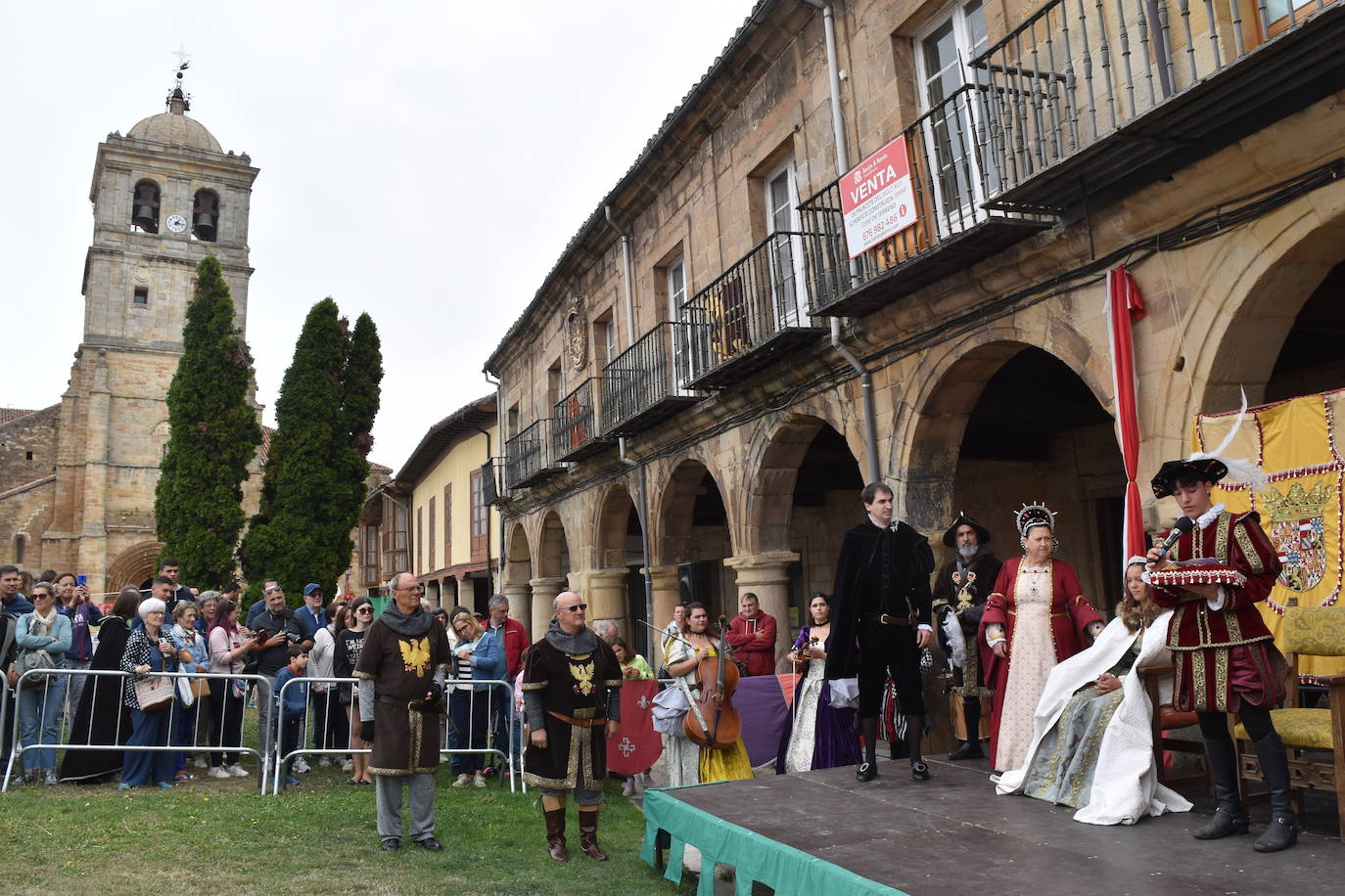 Visita de Carlos V a Aguilar