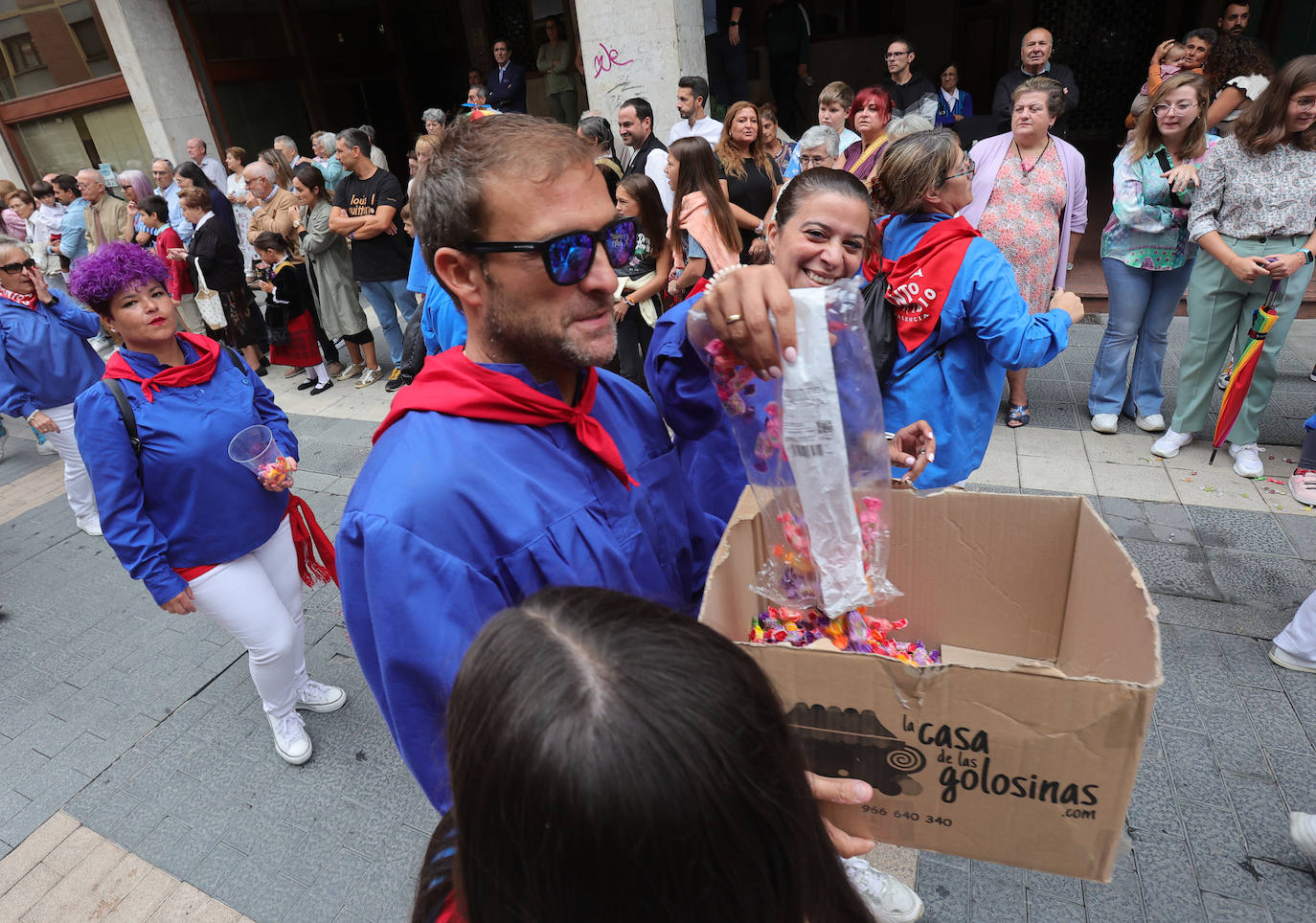 Los palentinos salen a la calle a celebrar San Antolín