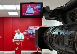 José Luis Aceves, secretario provincial del PSOE.