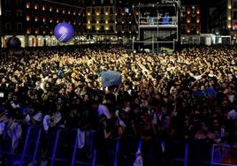 El concierto de Rels B en las fiestas de Valladolid, en imágenes