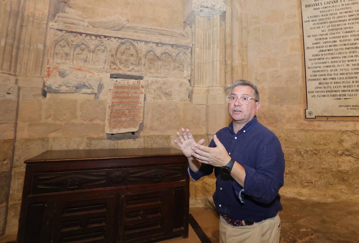 Las obras de restauración de la Catedral de Palencia la embellecen