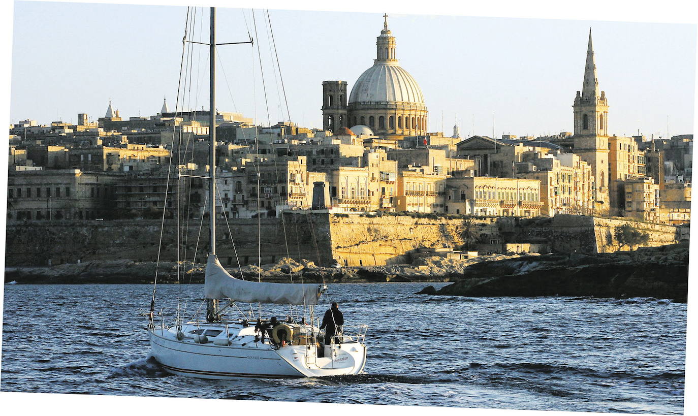 Bahía de Sliema, en Malta.