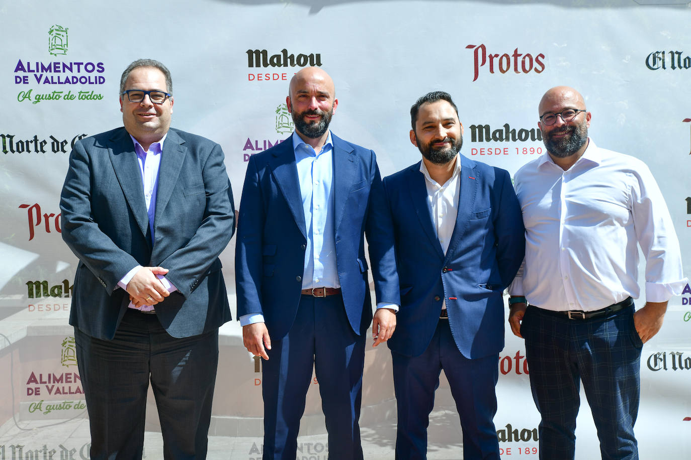 José Ignacio Delgado, David Fermiñán, Víctor Sanz (Sabadell Empresas) y Domingo Rodríguez (El Norte).