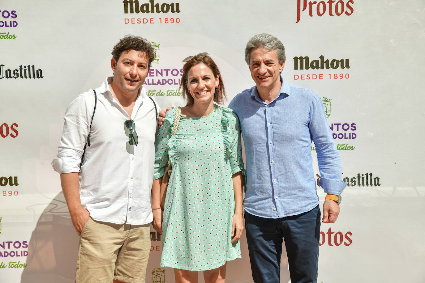 Fernando Arroyo (Dentalios), Sheila Martín (El Norte) y Luis Sambucety (Dentalios).