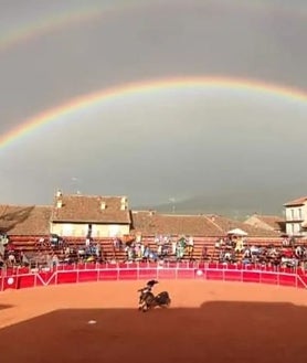 Imagen secundaria 2 - Los espectáculos taurinos y la música inundan las calles durante los festejos en honor a la Virgen del Manto y de Hontanares. 