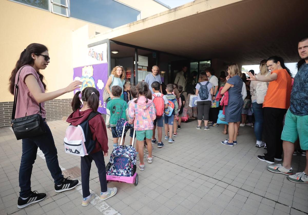 La vuelta al cole en Valladolid en imágenes (I)