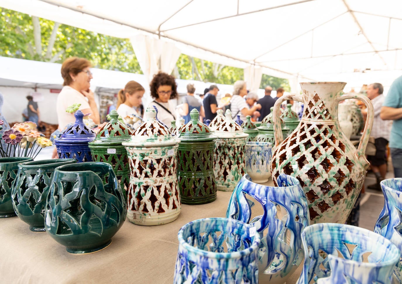 La Feria de Artesanía, en imágenes