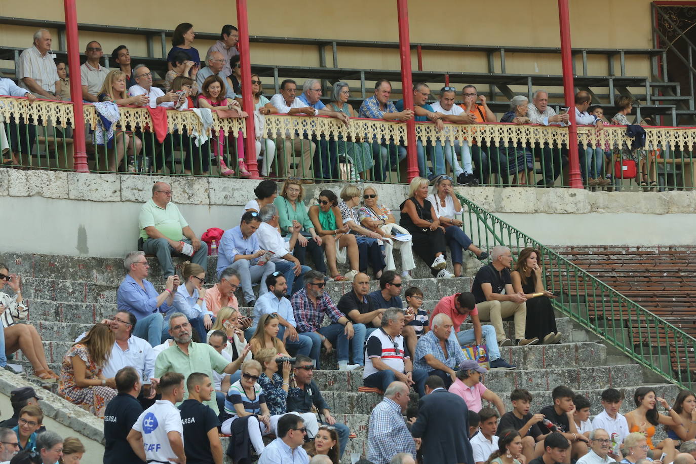 Búscate en la Plaza de Toros de Valladolid durante la corrida de este jueves