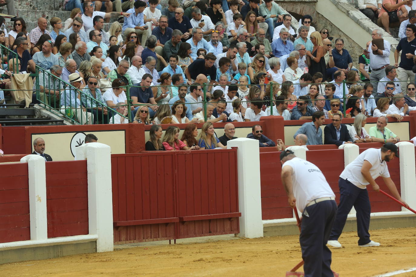 Búscate en la Plaza de Toros de Valladolid durante la corrida de este jueves