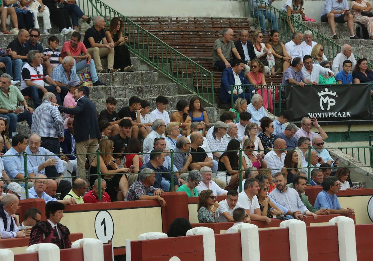 Búscate en la Plaza de Toros de Valladolid durante la corrida de este jueves