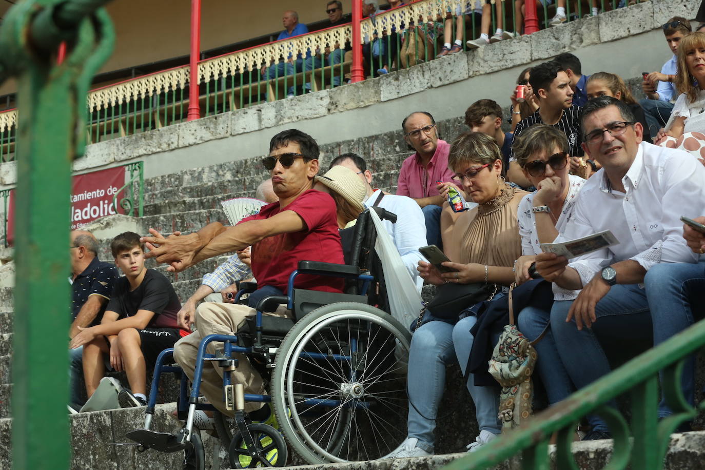 Búscate en la Plaza de Toros de Valladolid durante la corrida de este jueves