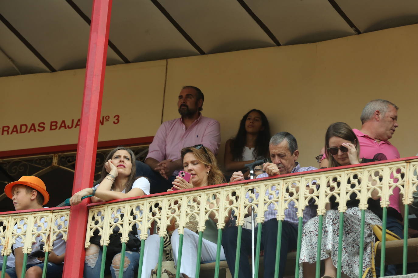 Búscate en la Plaza de Toros de Valladolid durante la corrida de este jueves