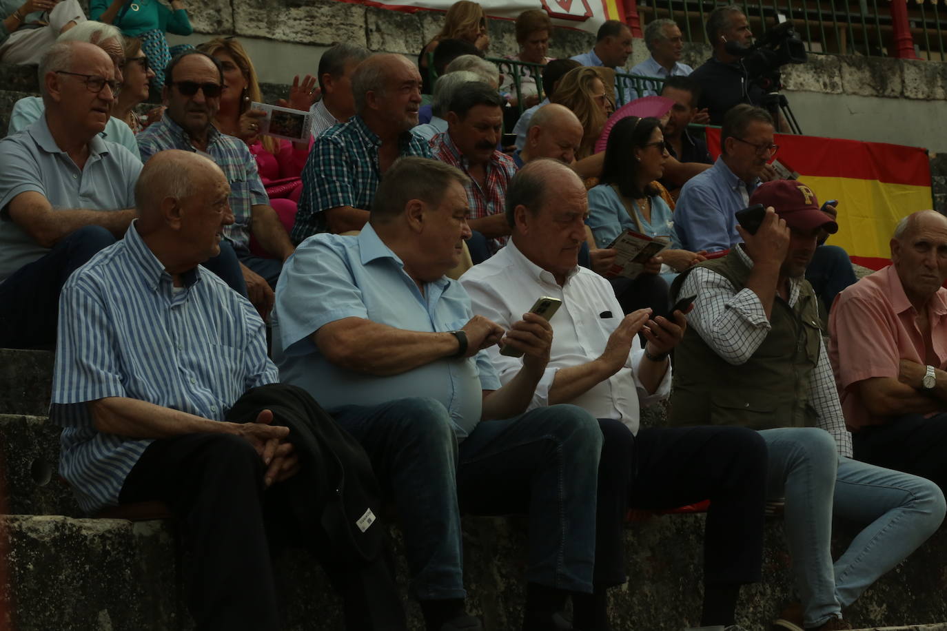 Búscate en la Plaza de Toros de Valladolid durante la corrida de este jueves