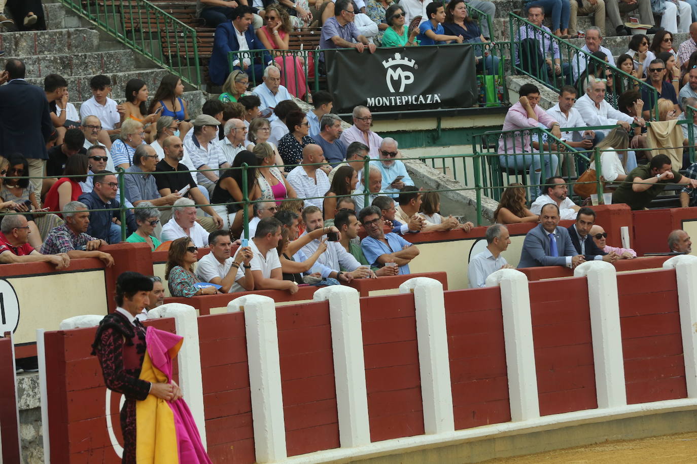 Búscate en la Plaza de Toros de Valladolid durante la corrida de este jueves